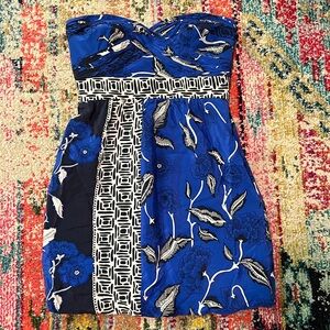 Perfect for summer, strapless dress by Tibi, size 4. Excellent condition.